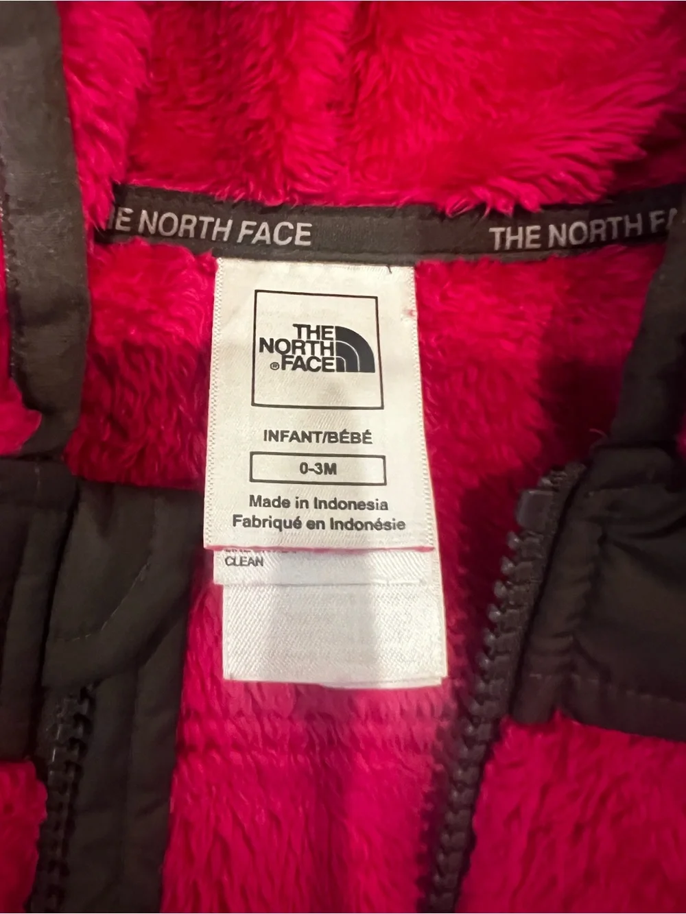 The North Face soft plush
